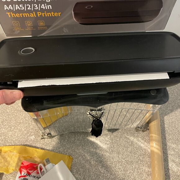 Aixiqee Thermal Portable Printer Wireless 4/A5/2/3/4 US Letter Legal NEW TESTED - Picture 3 of 8